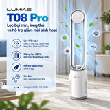  Máy lọc không khí kết hợp quạt không cánh Lumias T08 Pro 