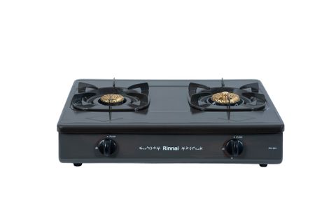 Bếp gas dương Rinnai RV-365(G)N 590mm 2 lò nấu, mặt thép phủ men