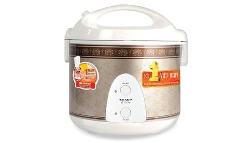 Nồi cơm điện nắp gài Sharp 1 lít KS-11ETV-RB