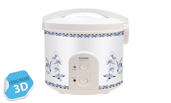 Nồi cơm điện nắp gài Sharp 1.8 lít KS-183TJV-CR