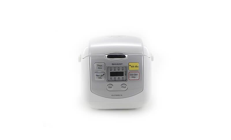 Nồi cơm điện tử Sharp 0.72 lít KS-COM08V-SL