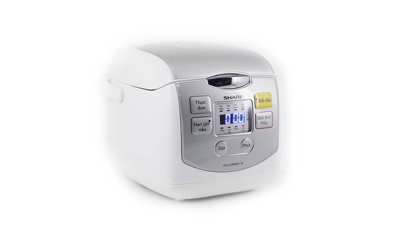 Nồi cơm điện tử Sharp 0.72 lít KS-COM08V-SL – ảnh 4