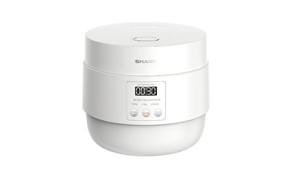 Nồi cơm điện tử Sharp 1 lít KS-COM100DV-WH