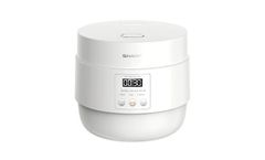 Nồi cơm điện tử Sharp 1 lít KS-COM100DV-WH ảnh 1