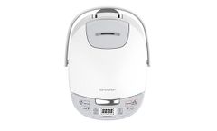Nồi cơm điện tử Sharp 1.8 lít KS-COM192EV-GY ảnh 3