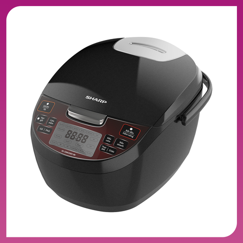 Nồi cơm điện tử Sharp 1.8 lít KS-COM193EV-BK