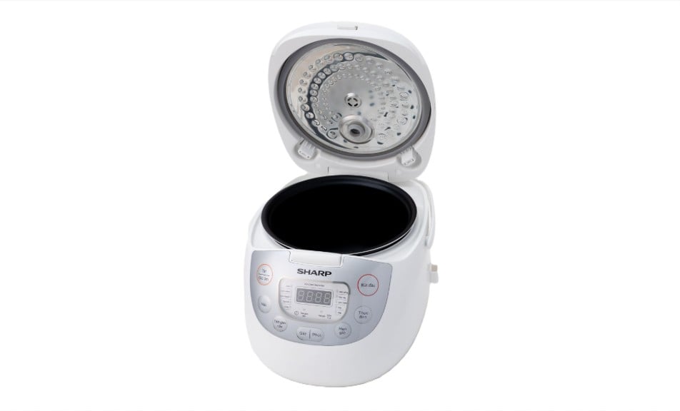 Nồi cơm điện tử Sharp 1.8 lít KS-COM195HV-WH – ảnh 6