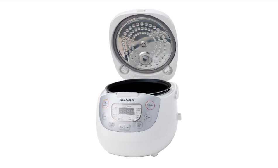 Nồi cơm điện tử Sharp 1.8 lít KS-COM195HV-WH – ảnh 7