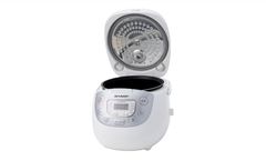 Nồi cơm điện tử Sharp 1.8 lít KS-COM195HV-WH ảnh 7