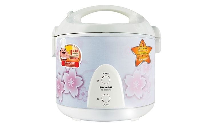 Nồi cơm điện nắp gài Sharp 1.8 lít KS-N192ETV-SP