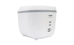Nồi cơm điện nắp gài Sharp 1.8 lít KS-PR20ETV-WH ảnh 2