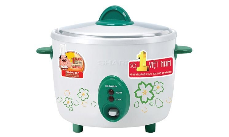 Nồi cơm điện nắp rời Sharp 2.2 lít KSH-D22V