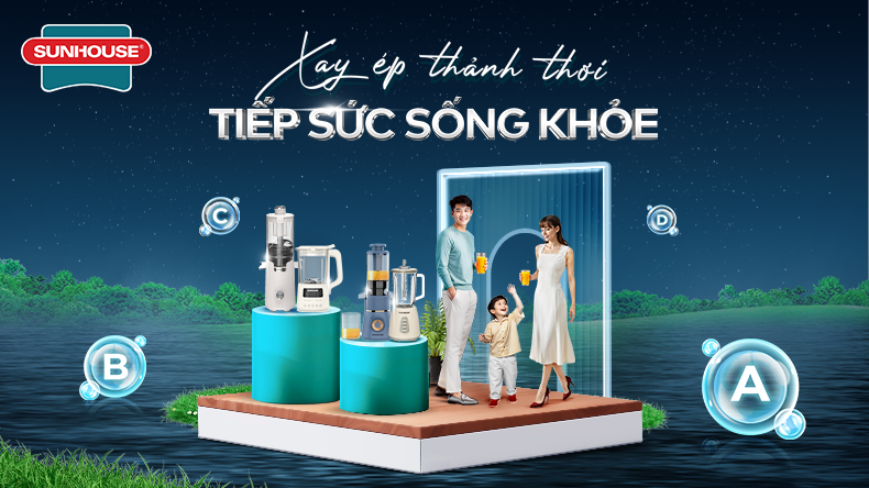 Máy ép chậm Sunhouse SHD5504 – ảnh 5