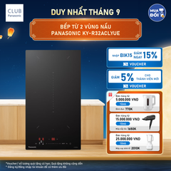 Bếp từ 2 vùng nấu linh hoạt 3,5 kW Panasonic KY-R32ACLYUE
