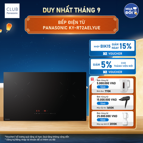 Bếp điện từ Panasonic KY-R72AELYUE