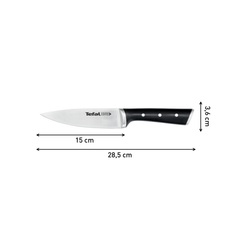Dao đầu bếp thép Đức liền khối Ice Force Tefal K2320324, 15cm ảnh 2