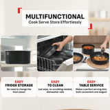  Bộ nồi chảo cán rời 6 món Tefal Ingenio Unlimited L7819022 