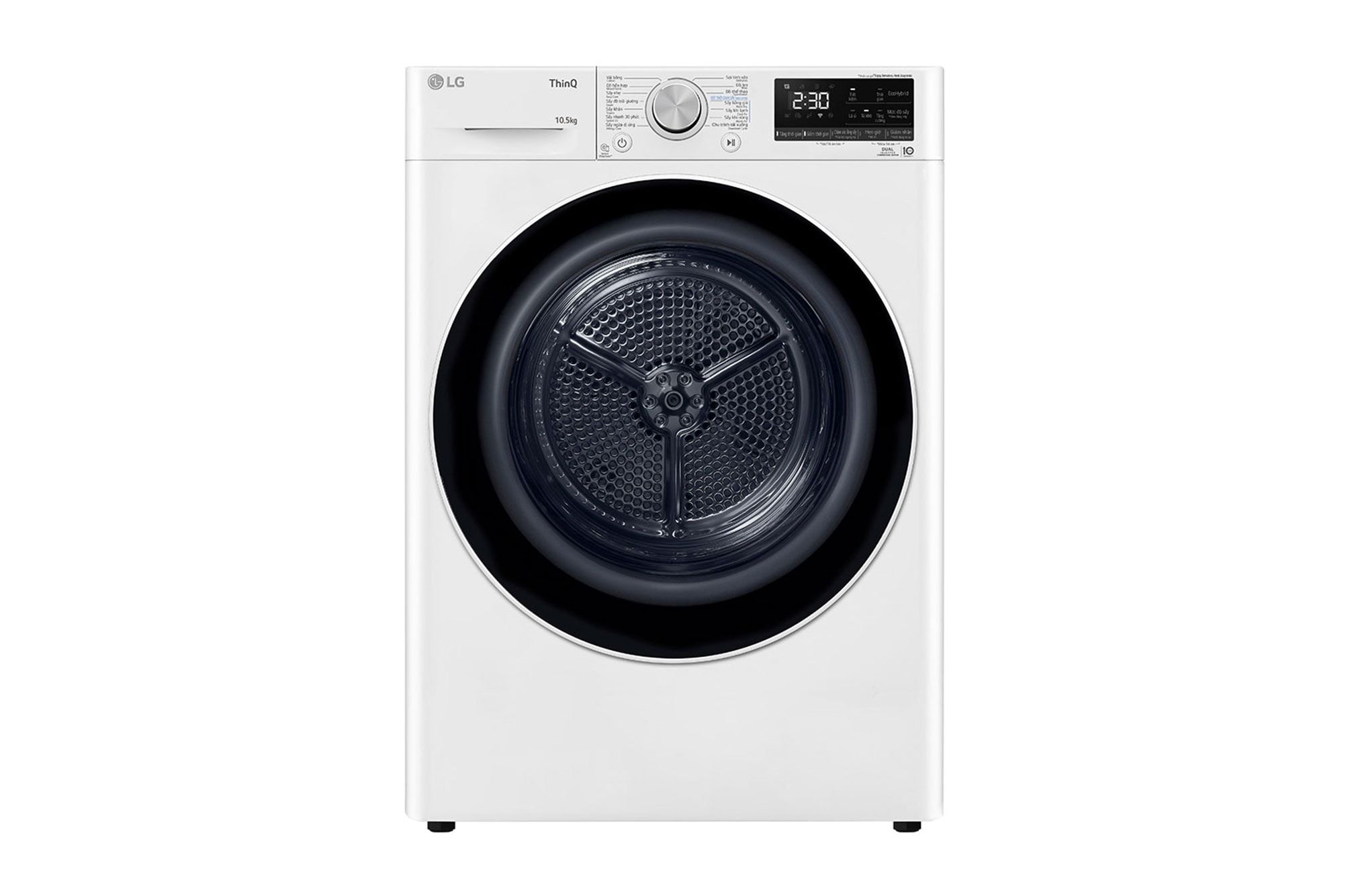 Máy sấy LG DUAL Inverter Heat Pump™ 10.5kg màu trắng DVHP50W