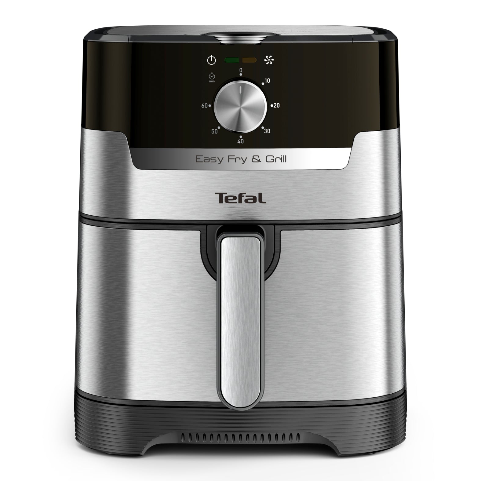 Nồi chiên không dầu Tefal 2in1 EY501D15 - 4.6L - Inox - Cơ