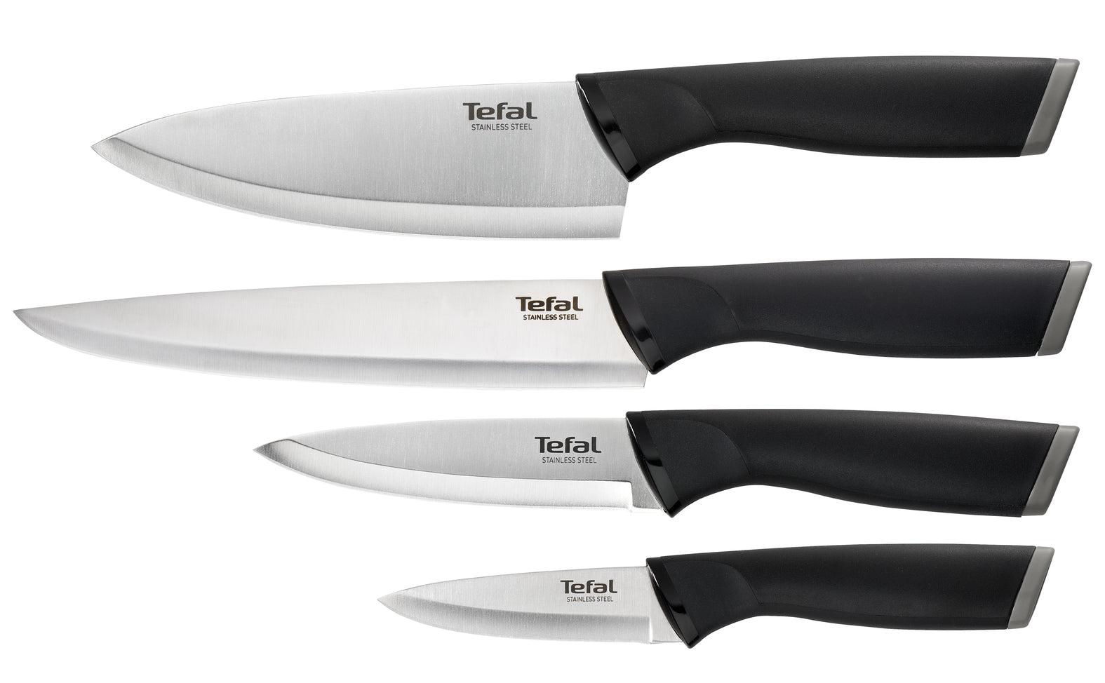 Bộ dao làm bếp 4 món Tefal Comfort K221S475 - 9cm, 12cm, 15cm, 20cm