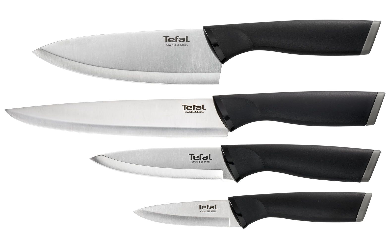  Bộ dao làm bếp 4 món Tefal Comfort K221S475 - 9cm, 12cm, 15cm, 20cm 