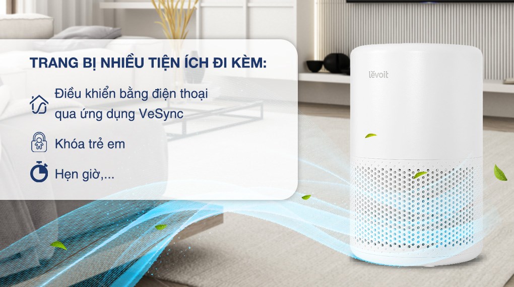 Máy lọc không khí Levoit Core 200s 26W – ảnh 6