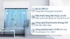 Máy lạnh LG Inverter 1.5 HP V13WIN1 ảnh 2