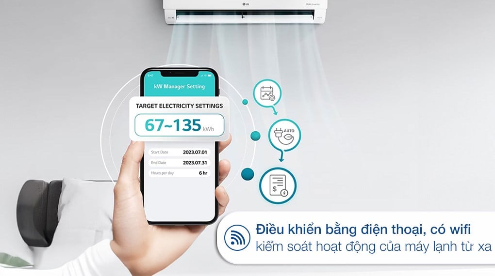 Máy lạnh LG Inverter 1.5 HP V13WIN1 – ảnh 6