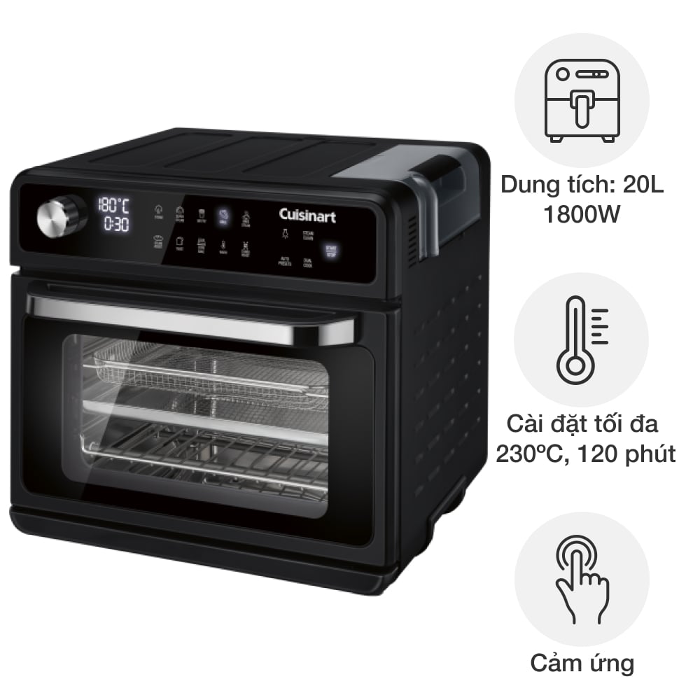 Lò chiên không dầu hơi nước Cuisinart CSO-510HK