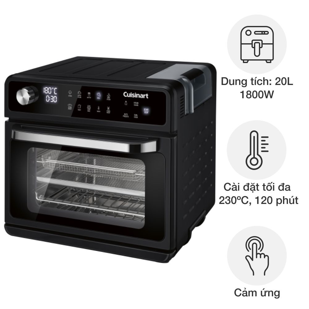 Lò chiên không dầu hơi nước Cuisinart CSO-510HK