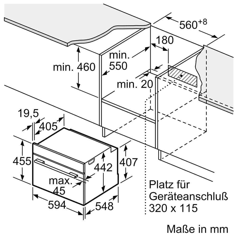 Lò nướng Bosch CBG635BS3 Series 8 Âm Tủ – ảnh 2