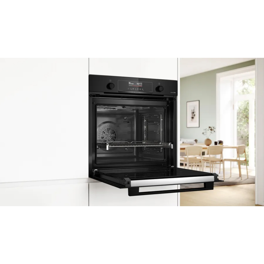 Home Connect – Lò nướng Bosch HBG4795B7 Series 6 Accent Line âm tủ