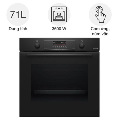 Lò nướng Bosch HBG4795B7 Series 6 Accent Line âm tủ