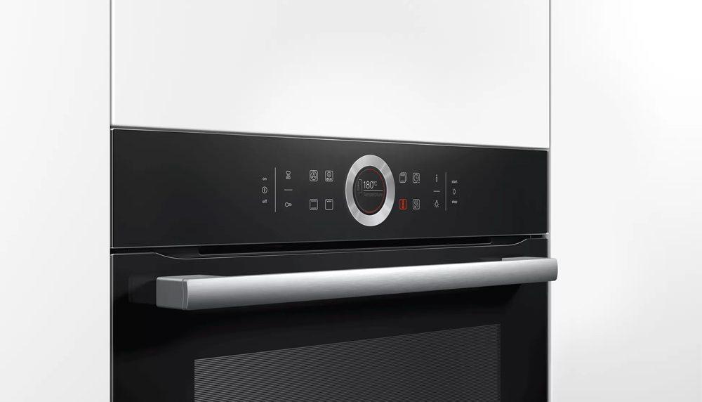 Dải nhiệt 30–300°C – Lò nướng Bosch HBG633BB1 Series 8