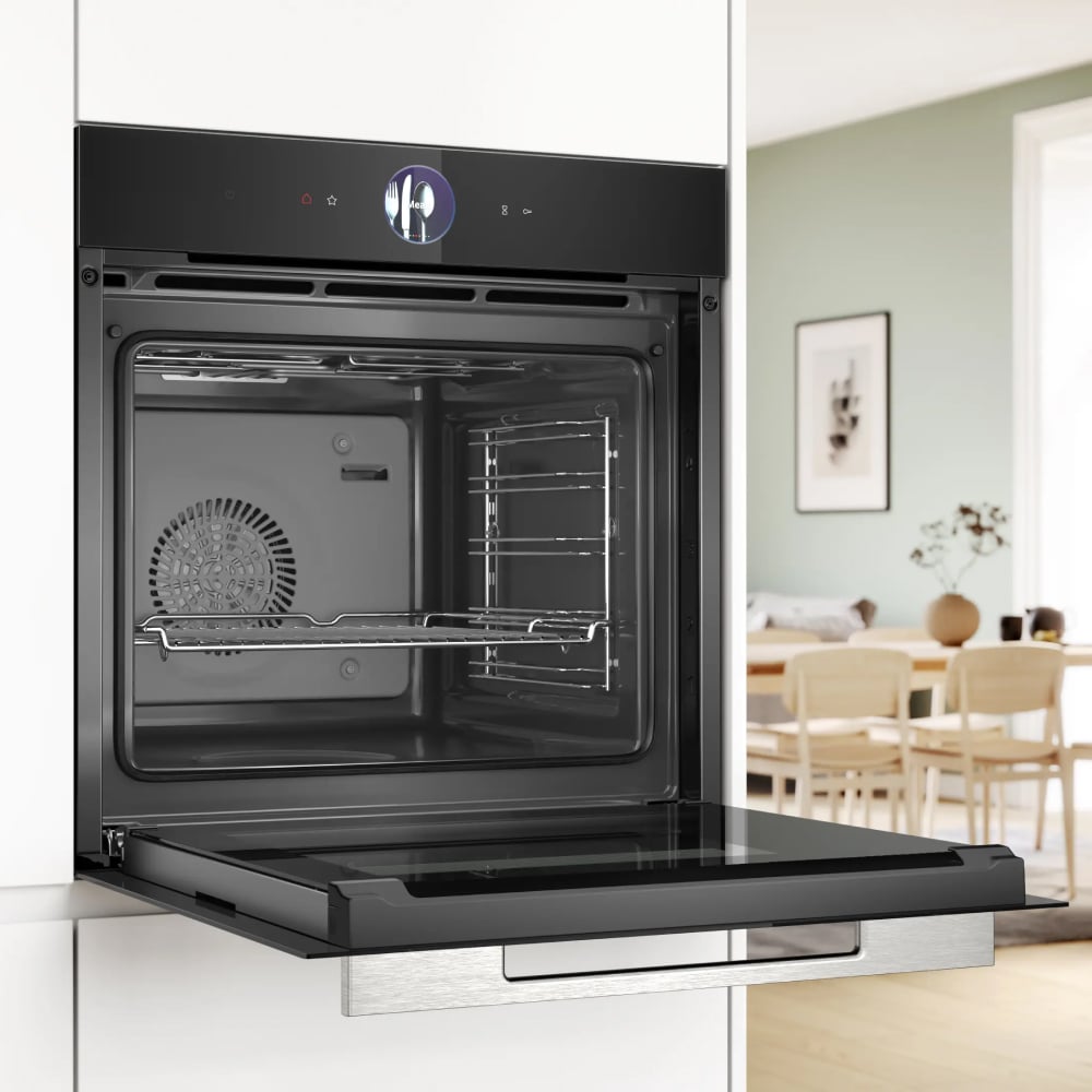 14 chế độ, khí nóng 4D – Lò nướng Bosch HBG7361B1 Series 8 âm tủ