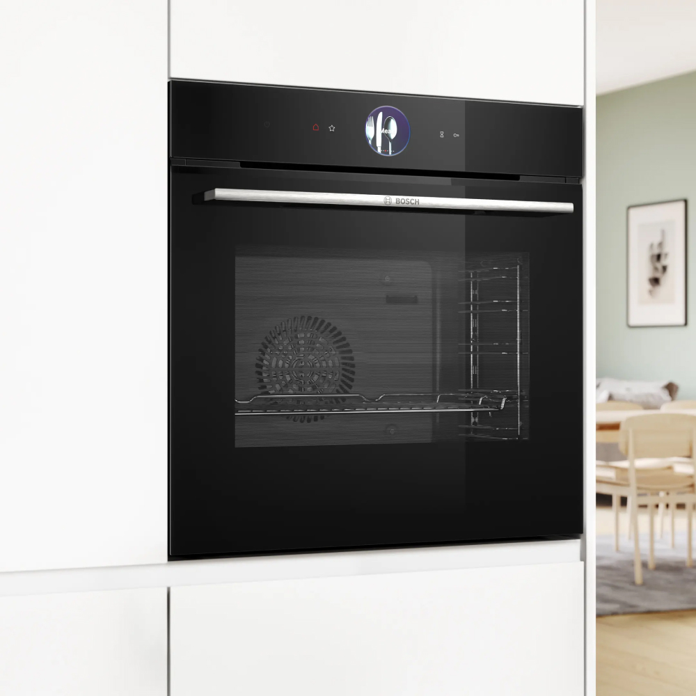 Home Connect và Oven Assistant – Lò nướng Bosch HBG7361B1 Series 8 âm tủ