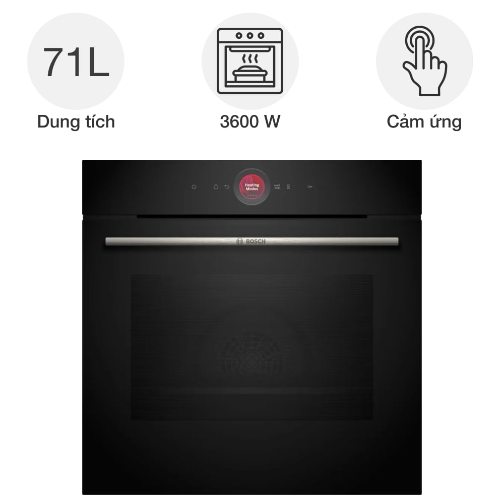 Lò nướng Bosch HBG7741B1 Series 8 âm tủ