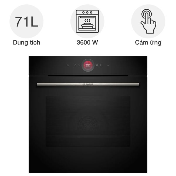 Lò nướng Bosch HBG7741B1 Series 8 âm tủ
