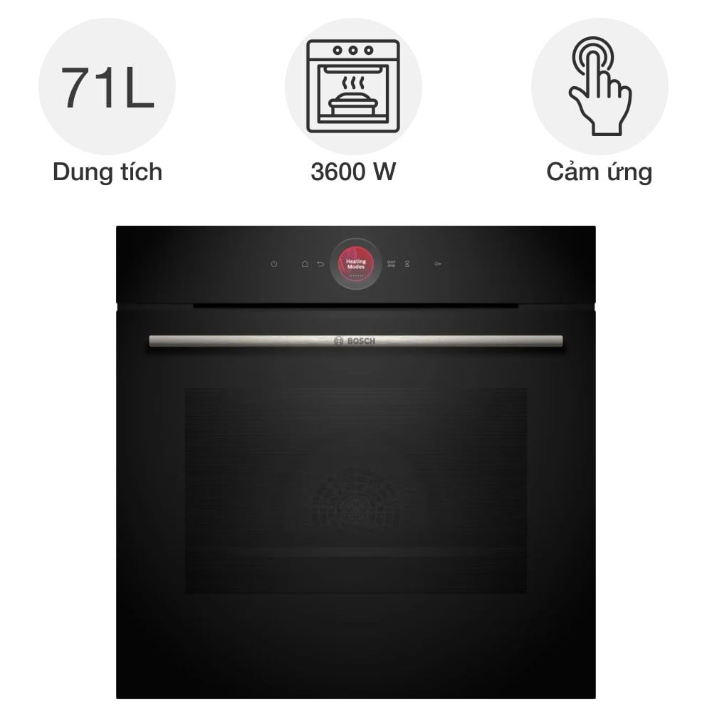 Lò nướng Bosch HBG7741B1 Series 8 âm tủ