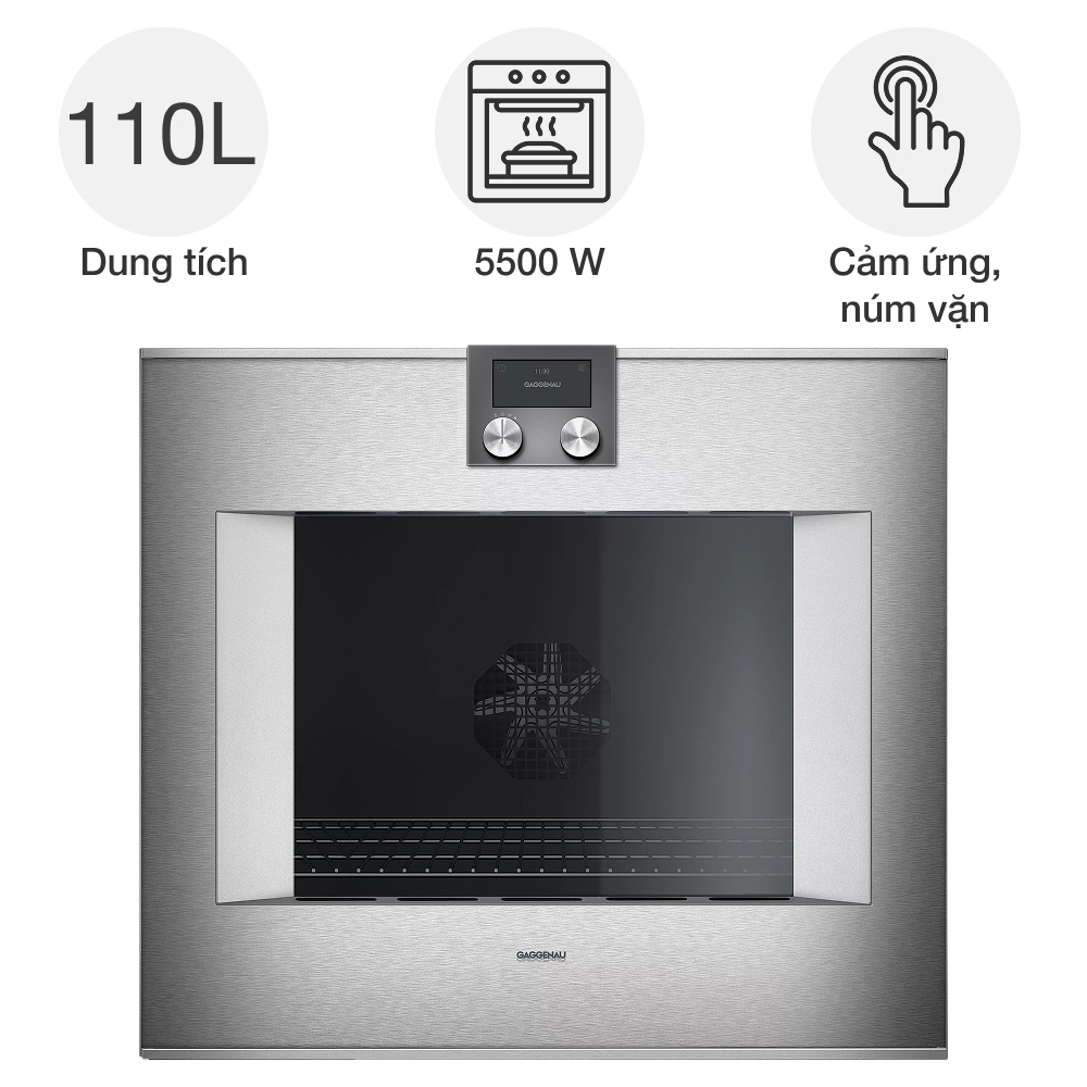 Lò nướng Gaggenau BO48 series 400 âm tủ