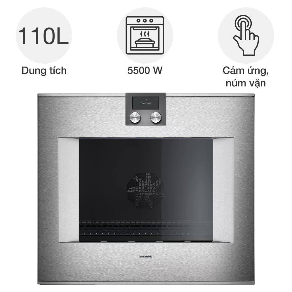 Lò nướng Gaggenau BO48 series 400 âm tủ