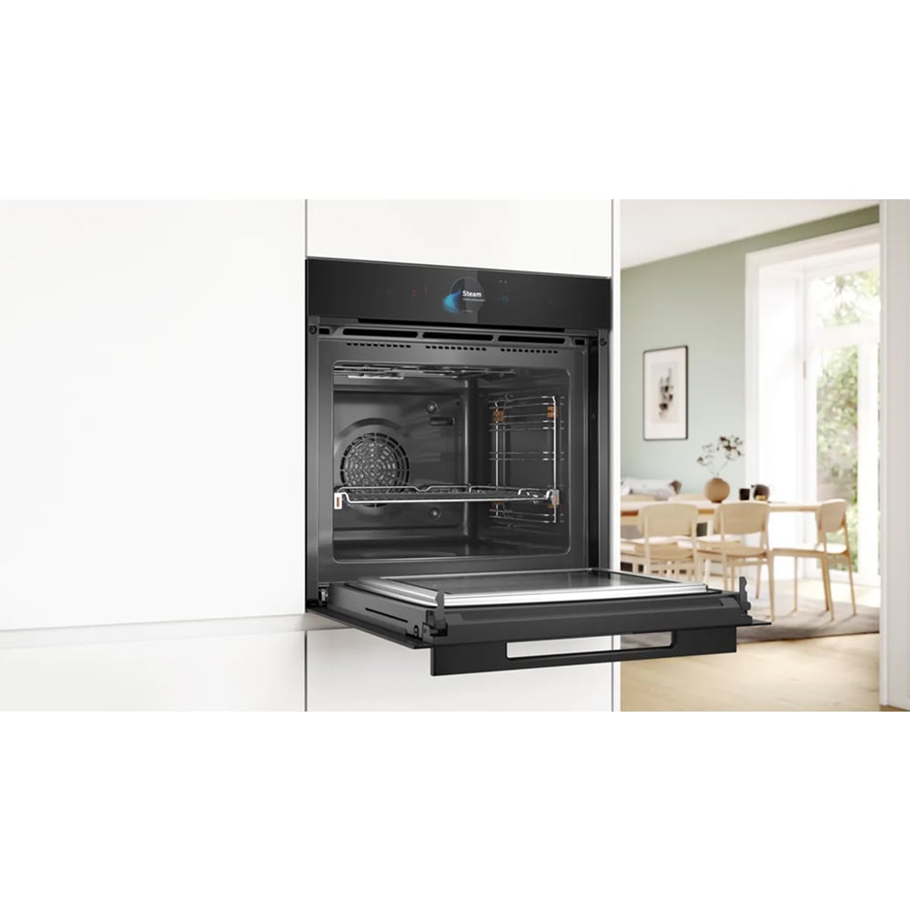 Cảm biến PerfectBake Plus – Lò nướng Bosch HNG978QB1 kèm vi sóng và bổ sung hơi nước Serie 8 âm tủ