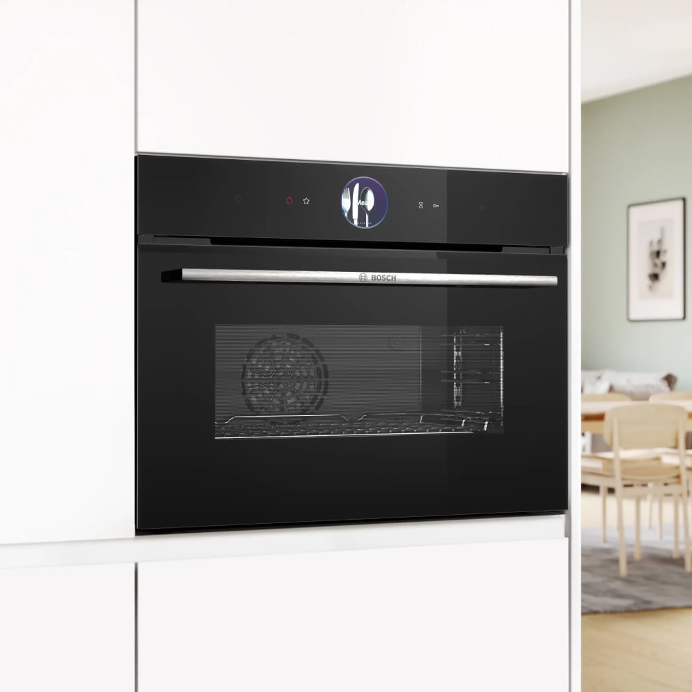 Lò nướng Bosch CSG7364B1 kèm hấp Series 8 âm tủ – ảnh 1