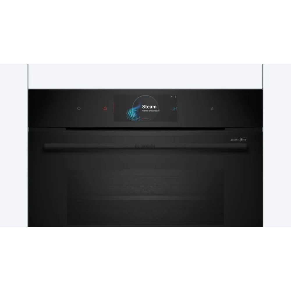 Lò nướng Bosch CSG958DB1 kèm hấp Series 8 Accent Line âm tủ trong không gian sống