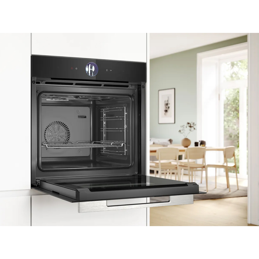 Chiên không dầu – Lò nướng Bosch HSG7361B1 kèm hấp Series 8 âm tủ