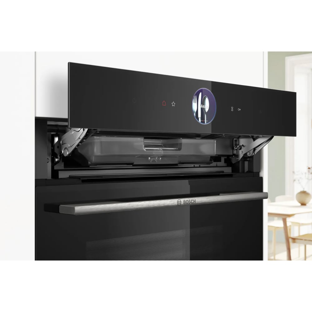 21 chương trình – Lò nướng Bosch HSG7361B1 kèm hấp Series 8 âm tủ