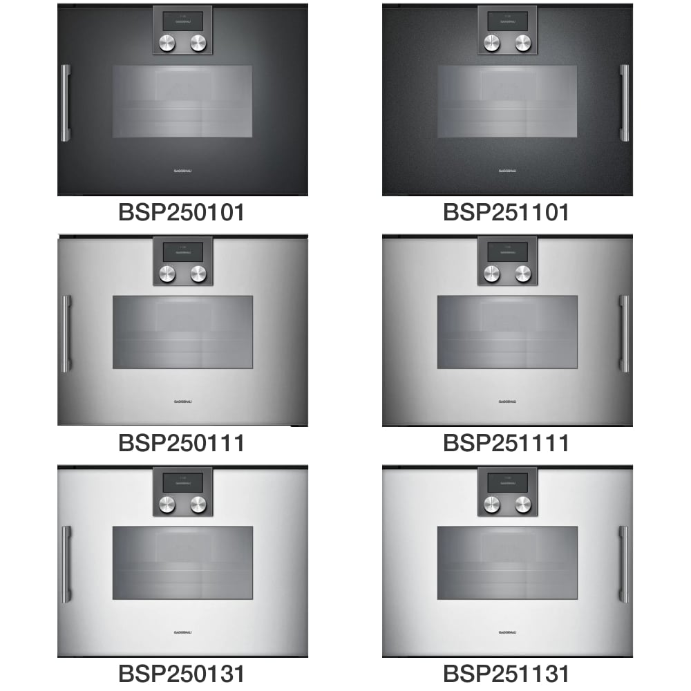 Lò nướng kèm hấp Gaggenau BSP25 Series 200 âm tủ – ảnh 2