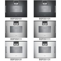 Lò nướng kèm hấp Gaggenau BSP25 Series 200 âm tủ ảnh 2
