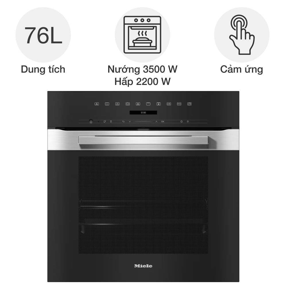 Lò nướng kèm hấp Miele DGC 7250 CulinArt âm tủ