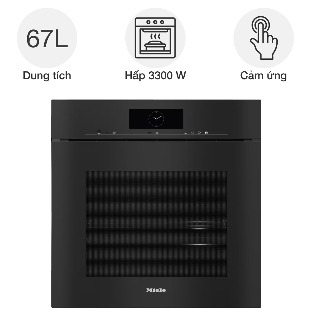 Lò hấp kèm nướng Miele DGC 7860 HCX Pro âm tủ